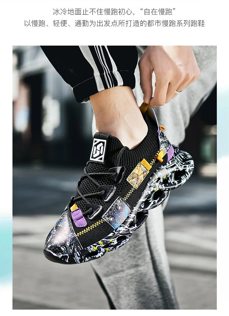 Schoenen heren Sneakers Mannelijke casual herenschoenen tenis Luxe schoenen Trainer Race Ademende schoenen mode loafers loopschoenen voor heren