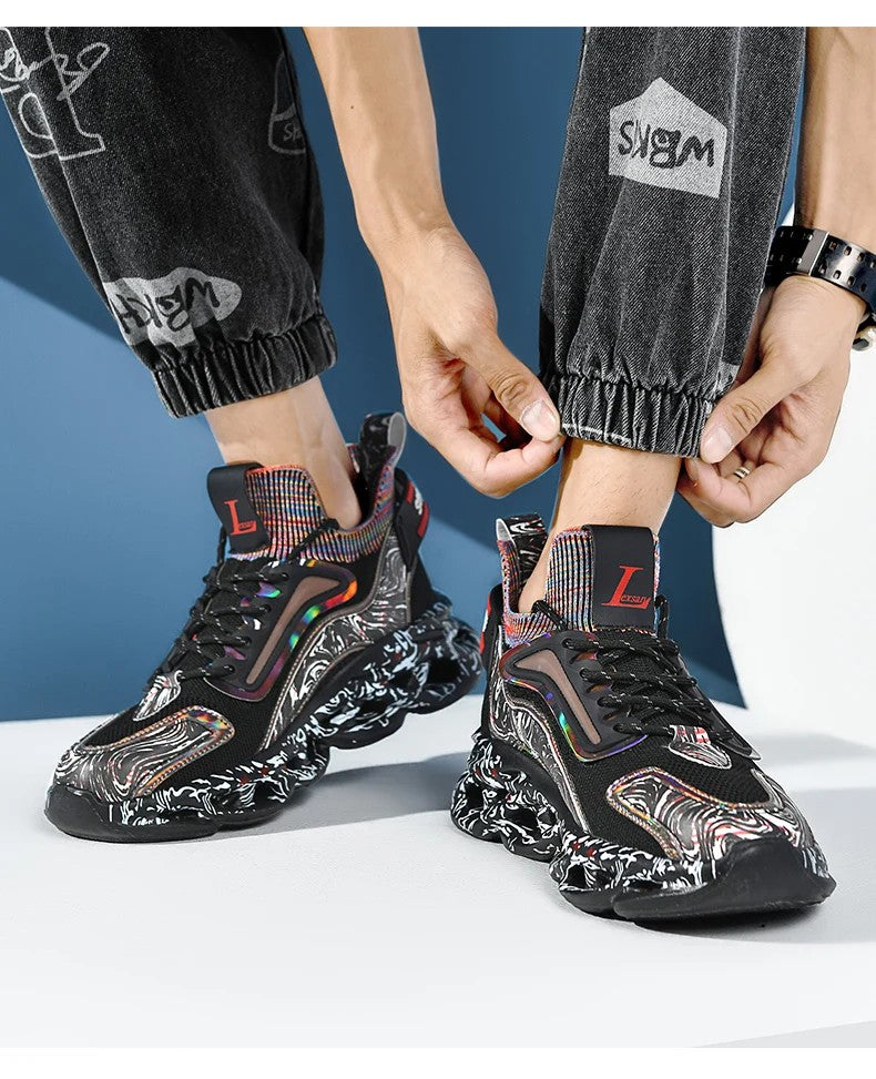 Herenschoenen Sneakers Heren tenis Luxe schoenen Heren vrijetijdsschoenen Trainer Race Ademende schoenen mode loafers loopschoenen voor heren