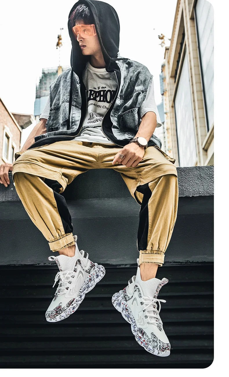 Men shoes Sneakers Male tenis Luxury shoes Mens casual Shoes Trainer Race Breathable Shoes fashion loafers running Shoes for men