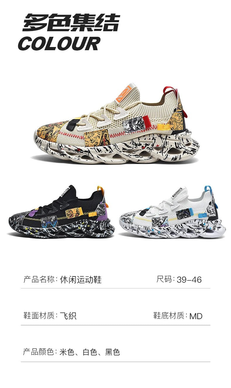 Schoenen heren Sneakers Mannelijke casual herenschoenen tenis Luxe schoenen Trainer Race Ademende schoenen mode loafers loopschoenen voor heren