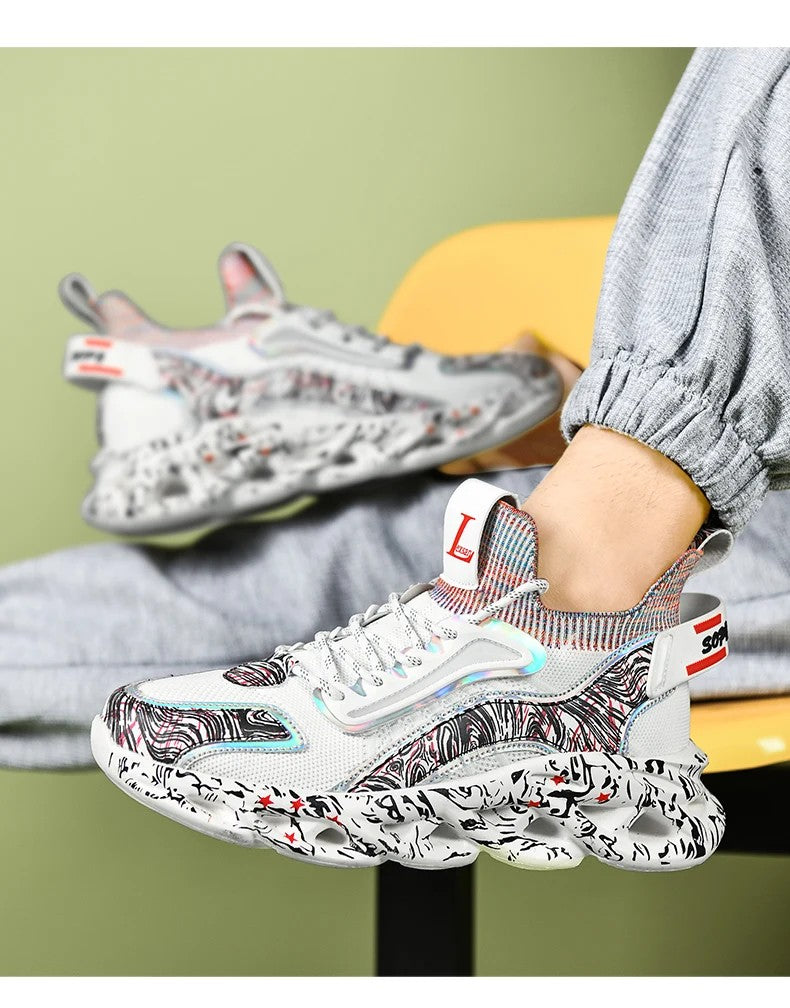 Herenschoenen Sneakers Heren tenis Luxe schoenen Heren vrijetijdsschoenen Trainer Race Ademende schoenen mode loafers loopschoenen voor heren