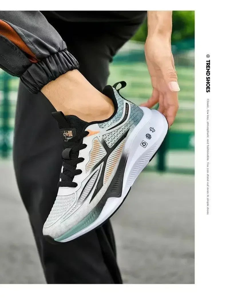 Hardloop- en wandelschoenen voor heren - Veterschoenen, lichtgewicht, comfortabele en ademende tennissneakers