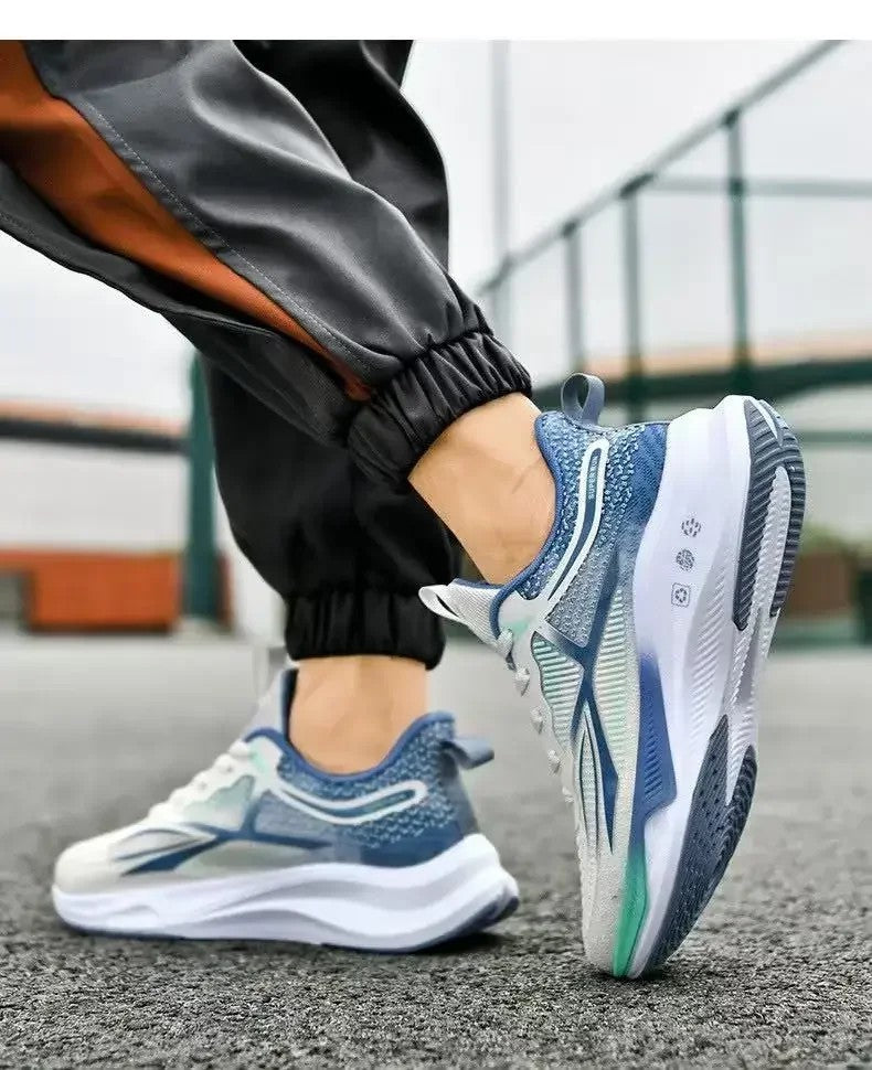Hardloop- en wandelschoenen voor heren - Veterschoenen, lichtgewicht, comfortabele en ademende tennissneakers