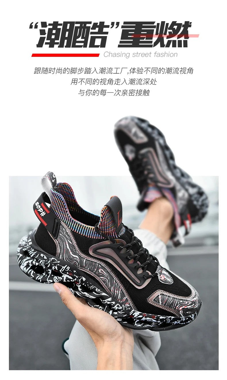 Herenschoenen Sneakers Heren tenis Luxe schoenen Heren vrijetijdsschoenen Trainer Race Ademende schoenen mode loafers loopschoenen voor heren