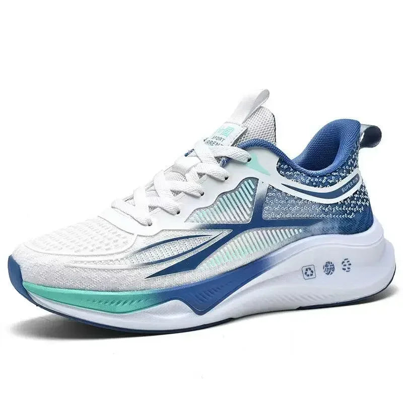 Hardloop- en wandelschoenen voor heren - Veterschoenen, lichtgewicht, comfortabele en ademende tennissneakers