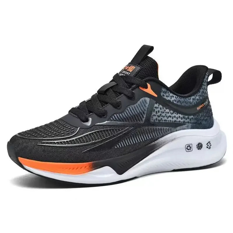 Hardloop- en wandelschoenen voor heren - Veterschoenen, lichtgewicht, comfortabele en ademende tennissneakers