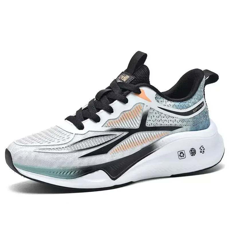 Hardloop- en wandelschoenen voor heren - Veterschoenen, lichtgewicht, comfortabele en ademende tennissneakers