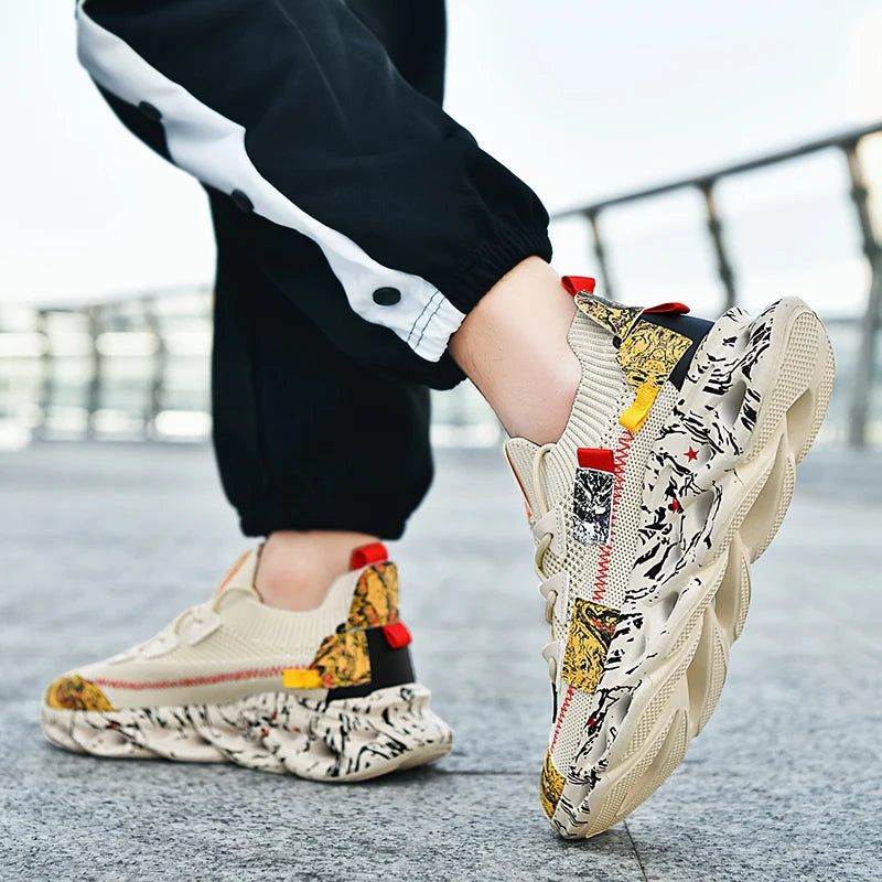 Schoenen heren Sneakers Mannelijke casual herenschoenen tenis Luxe schoenen Trainer Race Ademende schoenen mode loafers loopschoenen voor heren