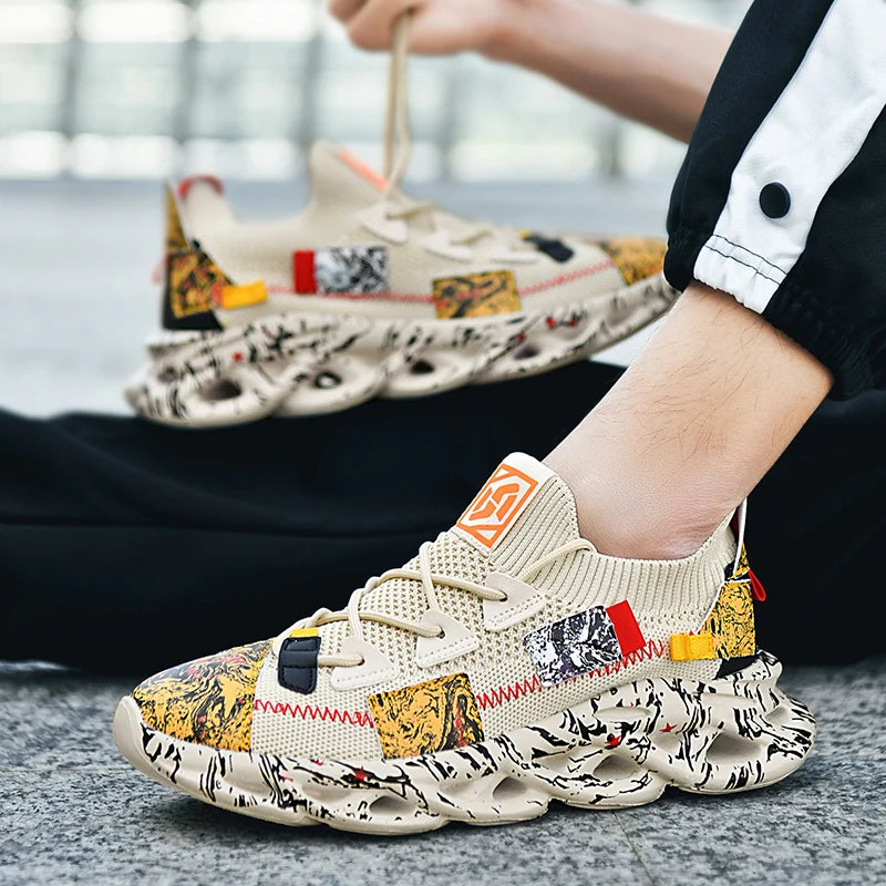 Schoenen heren Sneakers Mannelijke casual herenschoenen tenis Luxe schoenen Trainer Race Ademende schoenen mode loafers loopschoenen voor heren