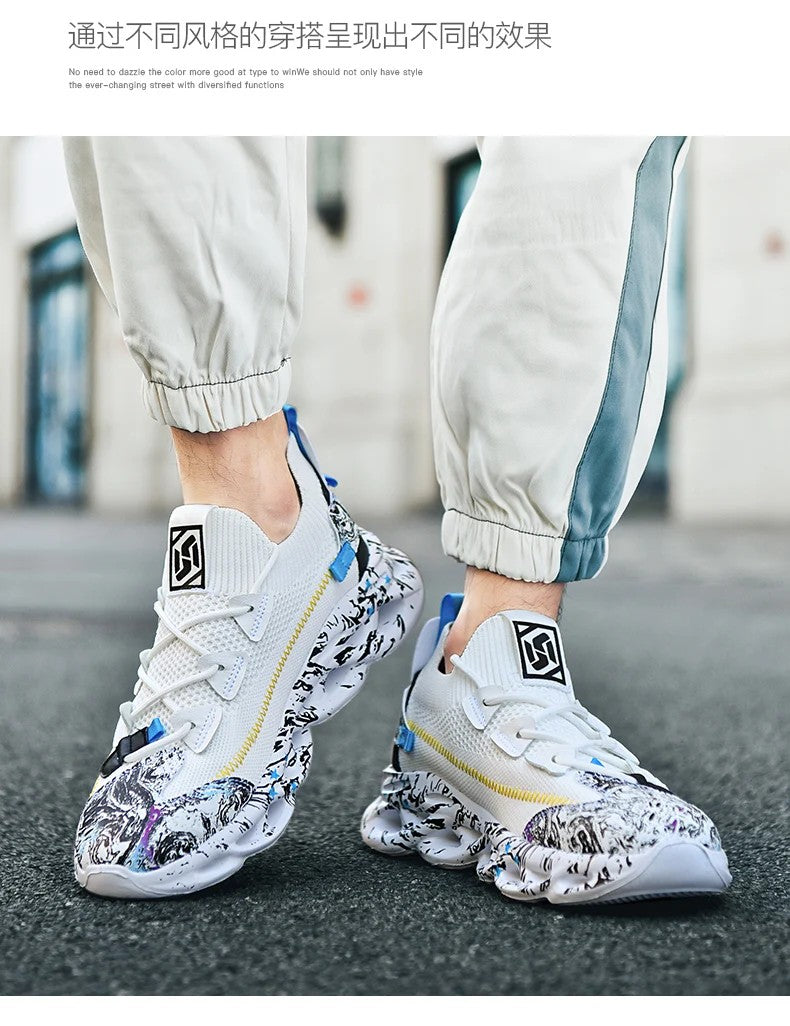 Schoenen heren Sneakers Mannelijke casual herenschoenen tenis Luxe schoenen Trainer Race Ademende schoenen mode loafers loopschoenen voor heren