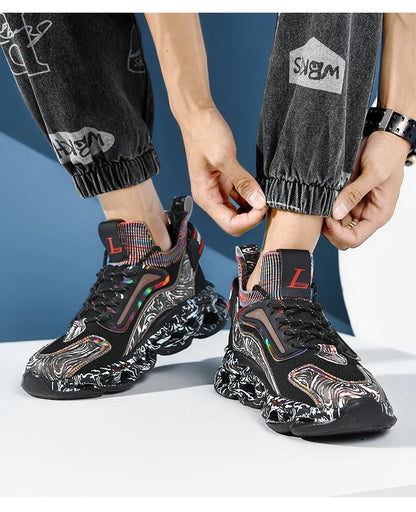 Herenschoenen Sneakers Heren tenis Luxe schoenen Heren vrijetijdsschoenen Trainer Race Ademende schoenen mode loafers loopschoenen voor heren