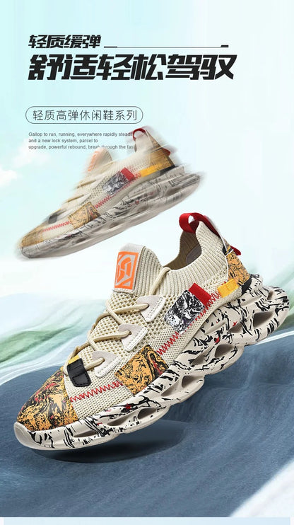 Schoenen heren Sneakers Mannelijke casual herenschoenen tenis Luxe schoenen Trainer Race Ademende schoenen mode loafers loopschoenen voor heren
