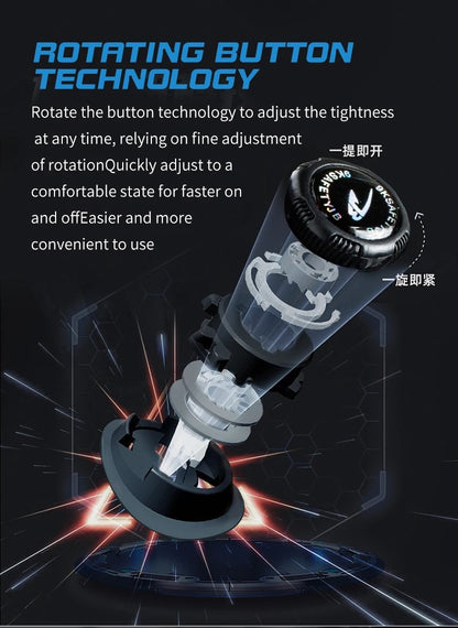 Rotating Button Safety Shoes Men Steel Toe Sneaker Air Cushion Work Shoes Man Puncture Proof Work Safety Boots Protective Shoes