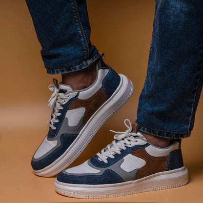 The Aurous Blaze Laceup Sneakers - White Edition