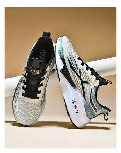 Hardloop- en wandelschoenen voor heren - Veterschoenen, lichtgewicht, comfortabele en ademende tennissneakers